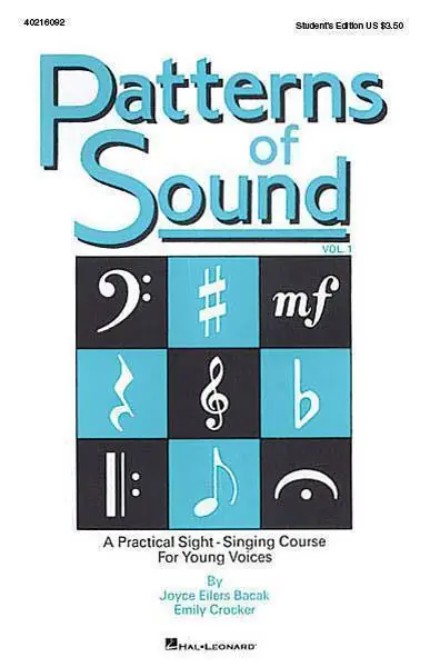 Hal Leonard Patterns of Sound - Vol. I Achetez Aujourd'hui
