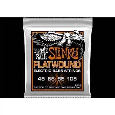 Solde Cordes Basse Ernie Ball Slinky Filee Plat 45-105