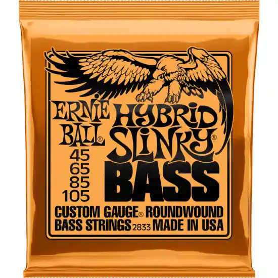 Cordes Basse Electrique Ernie Ball 45-105 Hybrid Slinky Offre Du Jour