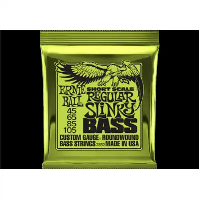 Vente Flash Cordes Basse Electrique Ernie Ball 45-105 Shortscale
