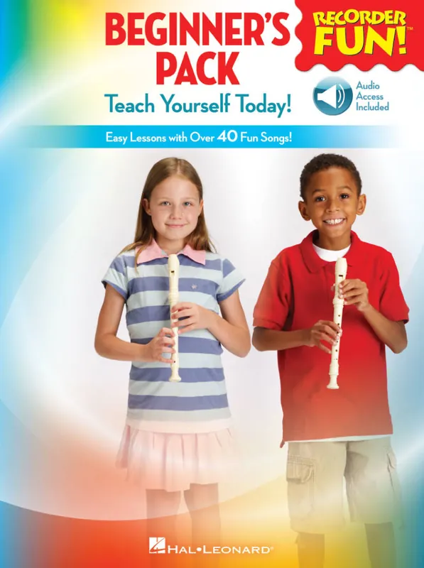 Réduction Hal Leonard Recorder Fun! Beginner‘s Pack - Recorder - Book/Recorder/Audio Online