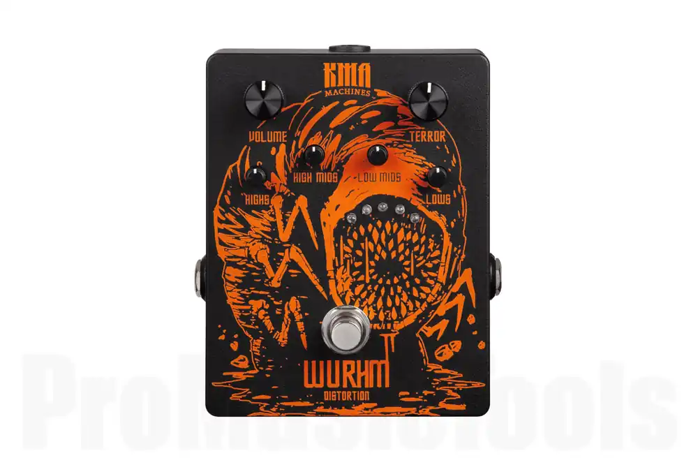 KMA Audio Machines Wurhm - Limited Edition HM Wurm Distortion Pedal incl. T-Shirt Affaire À Saisir