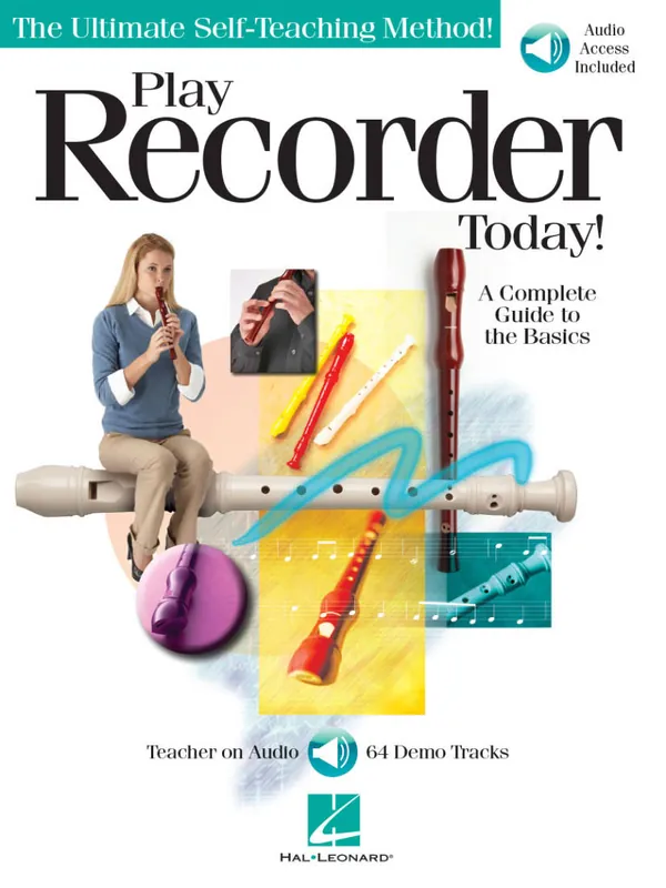 Hal Leonard Play Recorder Today A Complete Guide to the Basics - Recorder - Book/Audio Online Retour Gratuit