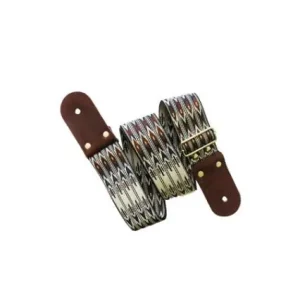 DISCONTINUE sangle guitare Kidam Motif Guru Rojo/Amarillo Soldes