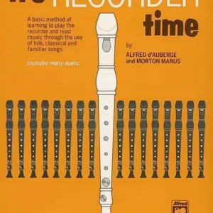 Offre Du Jour Alfred Publishing It‘s Recorder Time