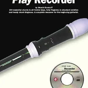 Wise Music Group Step One Play Recorder - Burakoff - Recorder - Book/CD Vente Flash