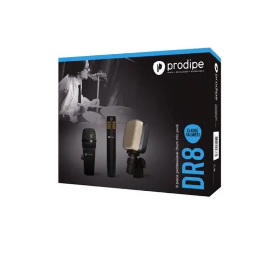 Dernière Chance Kit micros pour batterie Prodipe Dr8 Salmieri