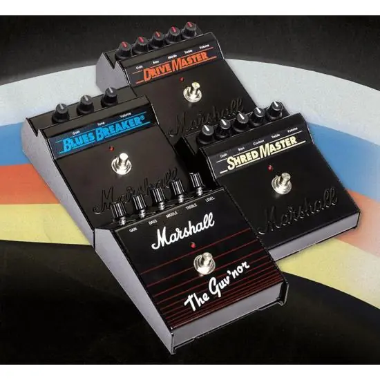 DISCONTINUE pack Pédale Marshall Disto/Overdrive/Fuzz Retour Gratuit