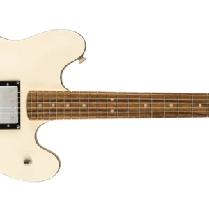 Acheter En Ligne Squier Affinity Series Starcaster Deluxe, Laurel Fingerboard - Olympic White
