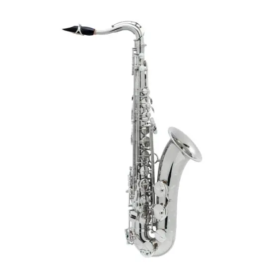Selmer SUPREME - Saxophone tenor Argenté Gravé avec étui et accessoires Soldes