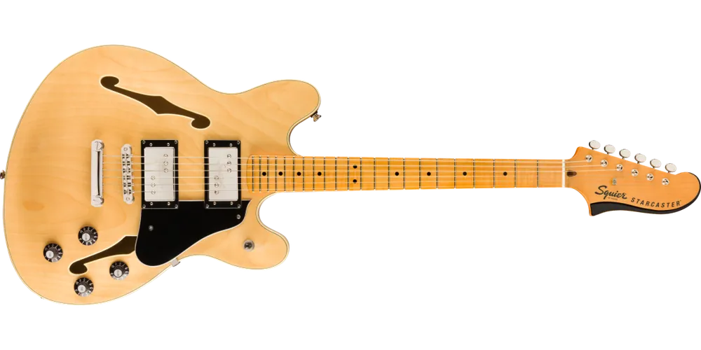 Squier Classic Vibe Starcaster with Maple Neck/Fingerboard - Natural Prix Réduit