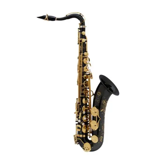 Promotion Selmer SUPREME - Saxophone tenor verni Noir Gravé avec étui et accessoires