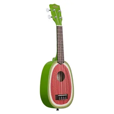 Expédié Aujourd'hui Ukulele soprano Kala Novelty watermelon + housse