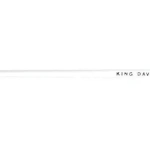 Commander Vite King David Batons 12‘‘ White Baton with Pear Shaped Cork