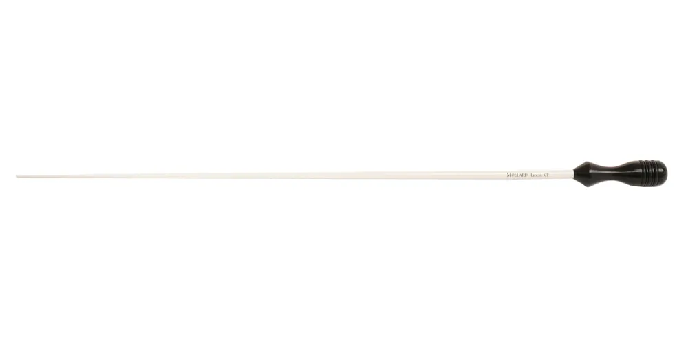 Usine Directe Mollard Batons Lancio Series Baton, Black Handle and White Carbon Fiber Shaft - 12‘‘