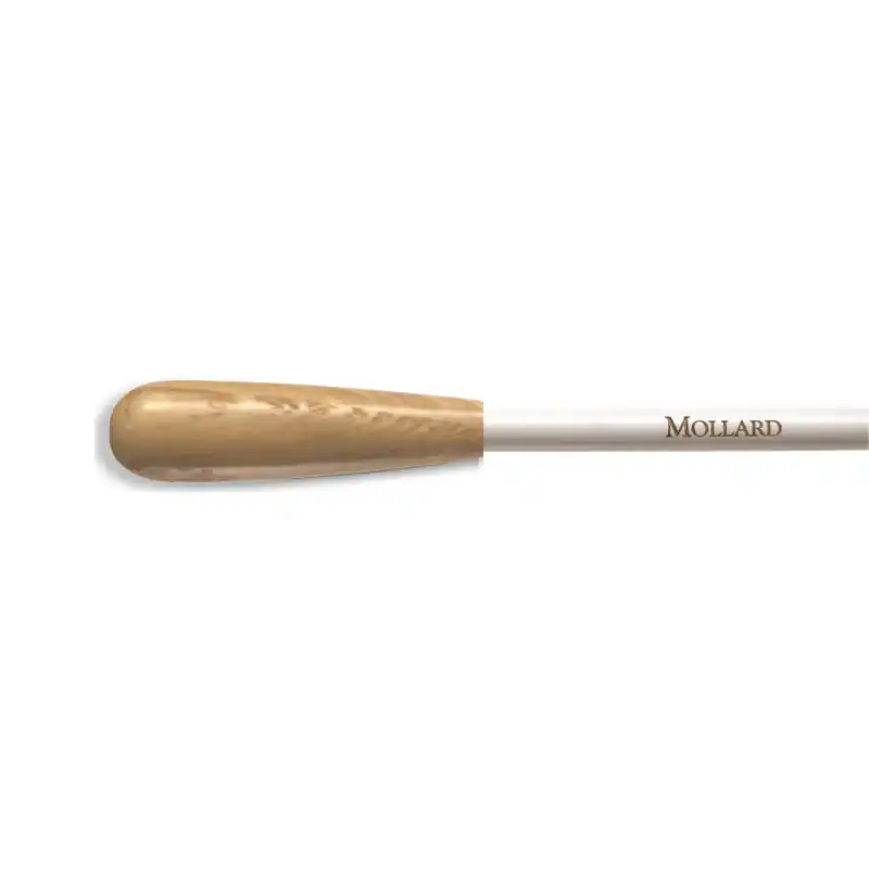 Mollard Batons P Series Baton, White Oak Handle and White Birch Shaft - 14‘‘ Nouveauté