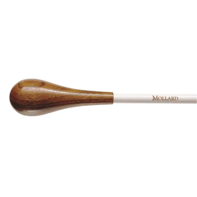 Mollard Batons S Series Pau Ferro 12 Inch Baton - White Nouveauté