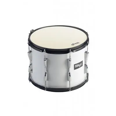 Offre Spéciale Tambour Stagg 14*12 blanc avec sangle