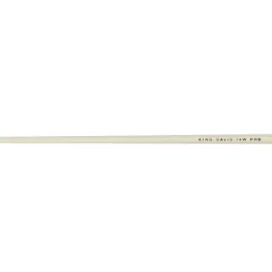 King David Batons 14‘‘ White Baton with Pear Shaped Rosewood Handle Acheter En Ligne