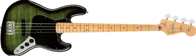Prix Promo Dealer Exclusive Player Jazz Bass Plus Top, Maple Fingerboard, Green Burst