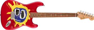 Must-Have 30th Anniversary Screamadelica Stratocaster, Pau Ferro Fingerboard, Custom Graphic