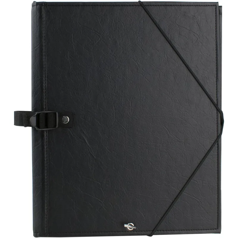 Vente Directe Protec Choral Music Folder with Retaining String and Adjustable Handle