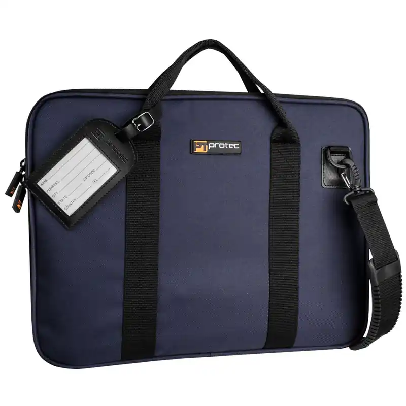 Protec Slim Music Portfolio Bag - Blue Meilleur Choix