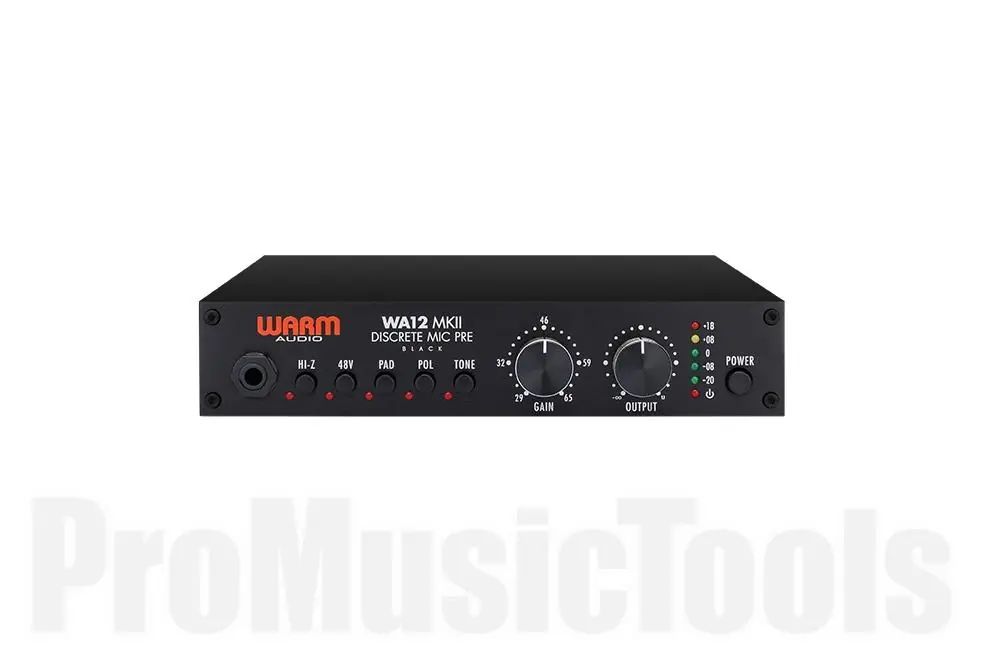 Warm Audio WA12 MKII Black Commander Maintenant