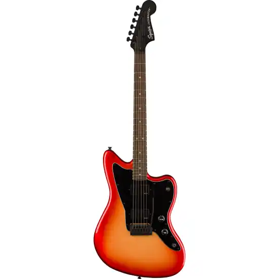 DISCONTINUEContemporary Active Jazzmaster HH, Laurel Fingerboard, Black Pickguard, Sunset Metallic Promotion Saisonnière