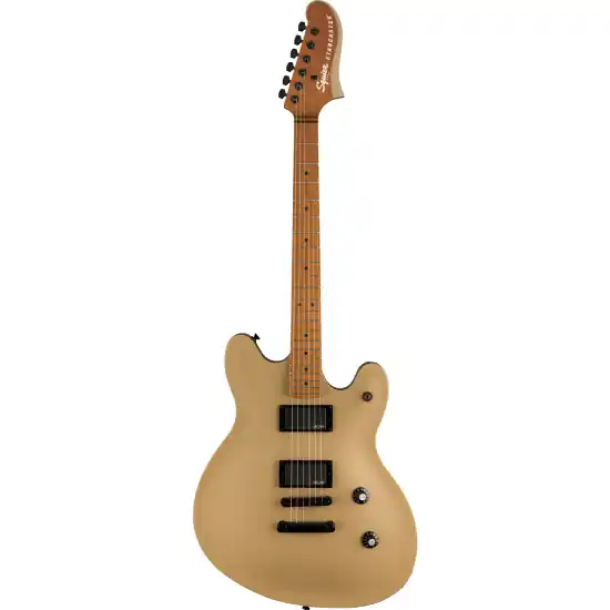 DISCONTINUE Contemporary Active Starcaster, Roasted Maple Fingerboard, Shoreline Gold Haute Qualité