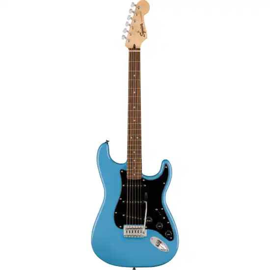 Squier Sonic Stratocaster, Laurel Fingerboard, Black Pickguard, California Blue Nouveauté