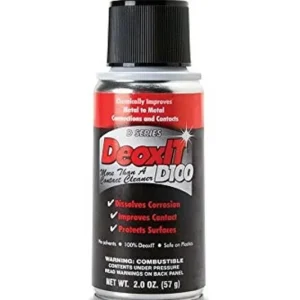 Acheter Direct Hosa Caig DeoxIT Contact Cleaner, 2 oz (Metered One-Shot Spray)