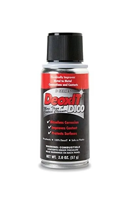Acheter Direct Hosa Caig DeoxIT Contact Cleaner, 2 oz (Metered One-Shot Spray)