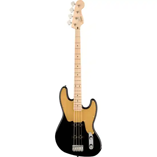 DISCONTINUE Paranormal Jazz Bass ‘54, Maple Fingerboard, Gold Anodized Pickguard, Black Petit Prix