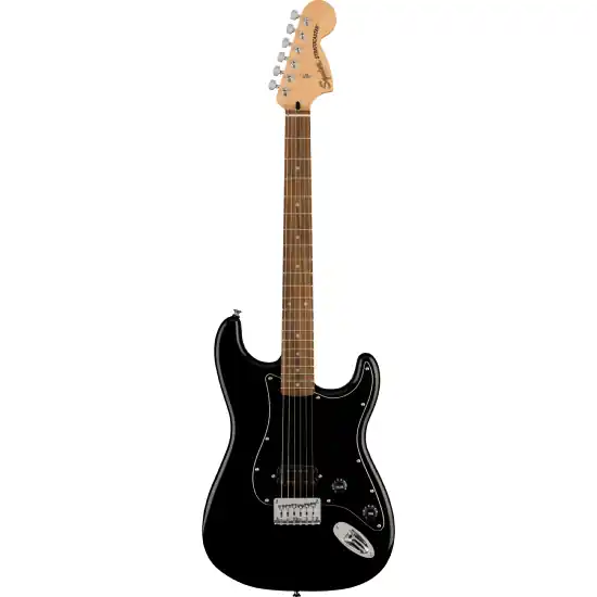 DISCONTINUE FSR Affinity Series Stratocaster H HT, Laurel Fingerboard, Black Pickguard, Black Authentique