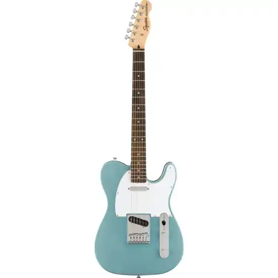 DISCONTINUE FSR Affinity Series Telecaster, Laurel Fingerboard, White Pickguard, Ice Blue Metallic Affaire À Saisir
