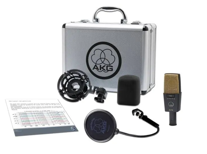 Prix Cassé AKG C414 XLII Reference Multipattern Condenser Microphone