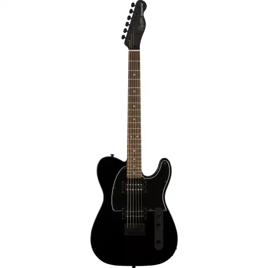 Offre Limitée DISCONTINUE FSR Affinity Series Telecaster HH, Laurel Fingerboard, Black Pickguard, Matching Headstock, Black Hardware, Metallic Black