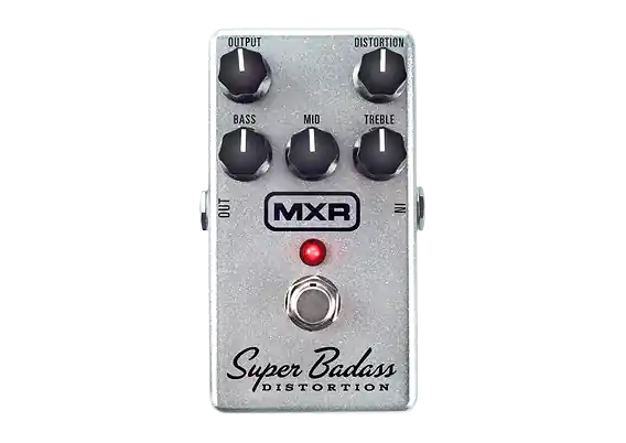 MXR MXR Super Badass Distortion Pedal Expédition Rapide