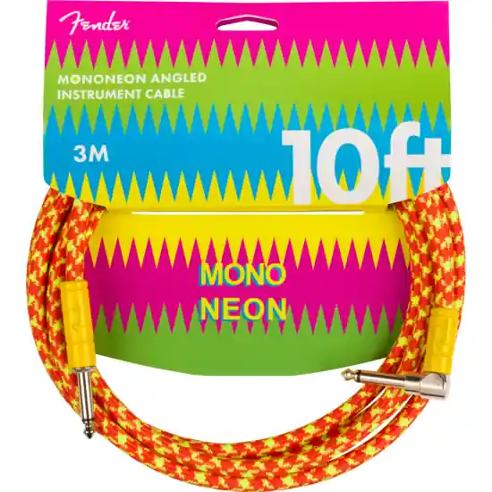 Produit De Marque MonoNeon Instrument Cable, 10‘, Orange