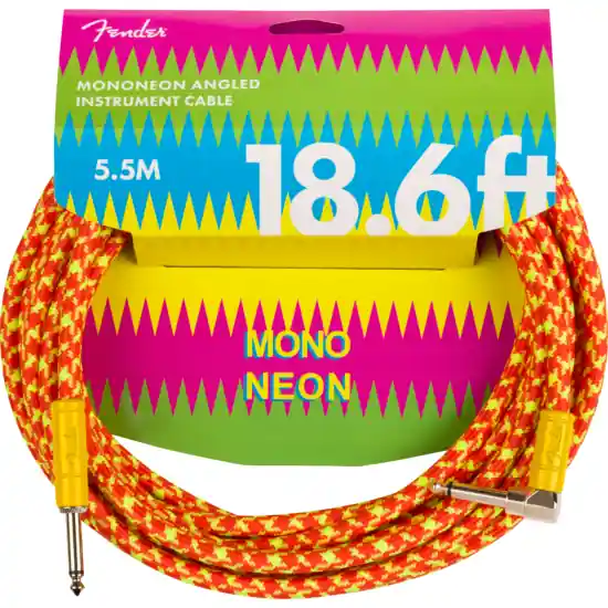 MonoNeon Instrument Cable, 18.6‘, Orange Pas Cher