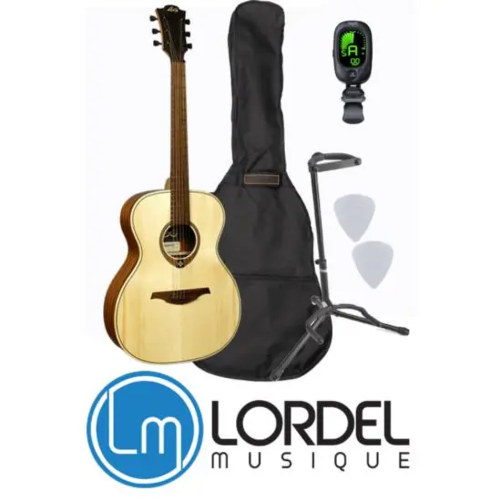 Satisfait Ou Remboursé Pack Lag T70A - Guitare folk Auditorium