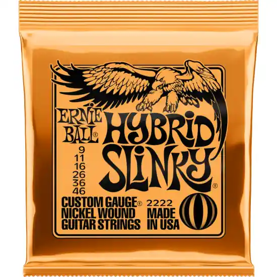 Nouveauté Ernie Ball 2222 - Cordes électriques Slinky 09-46
