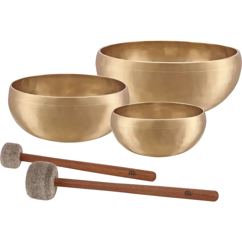 Bon Marché Meinl 3-Piece Cosmos Therapy Series Singing Bowl Set - 800,1000,2000 G