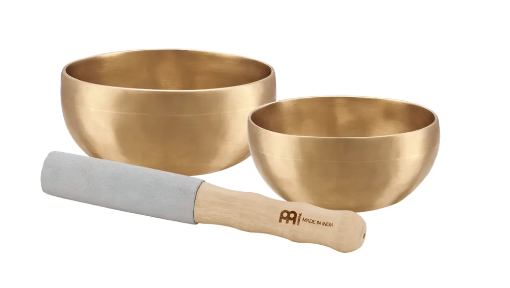 Meinl 2-Piece Universal Singing Bowl Set with Resonant Mallet Promotion
