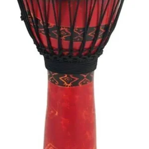 Commande En Gros Toca Percussion Freestyle Rope Tuned Djembe - 12 inch - Bali Red
