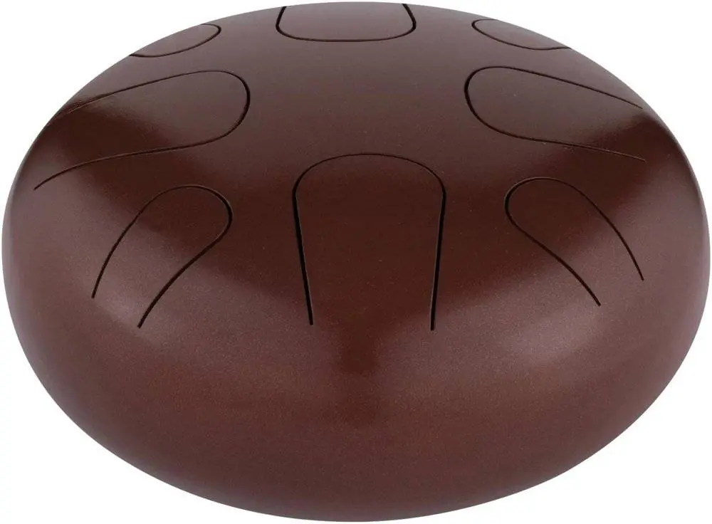 Marque Pearl Metal Spirit Series Tongue Drum - 8-Note ‘A‘ Ake Bono Scale / Brown Burst