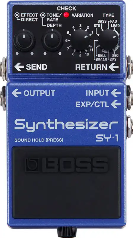 BOSS SY-1 Synthesizer Pedal Solde