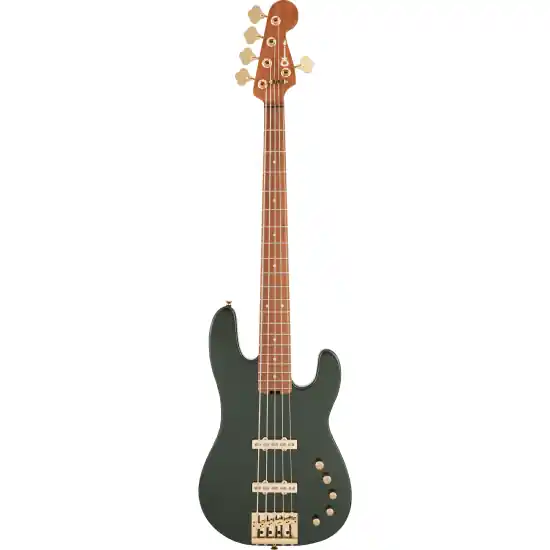Pro-Mod San Dimas Bass JJ V, Caramelized Maple Fingerboard, Lambo Green Metallic Paiement Sécurisé