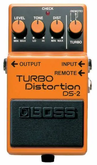 Commander Maintenant BOSS Turbo Distortion